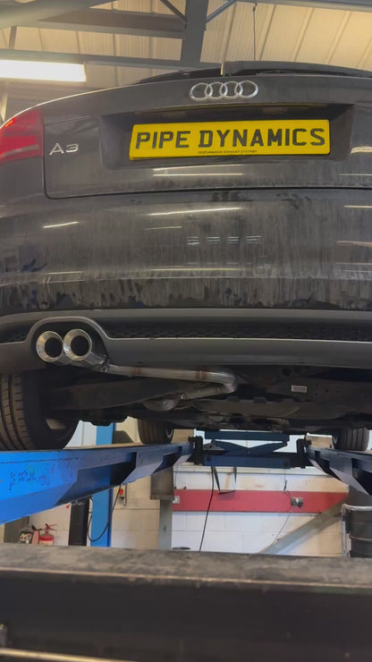 AUDI A3 8P 1.4 TFSI HATCHBACK - BACK BOX DELETE